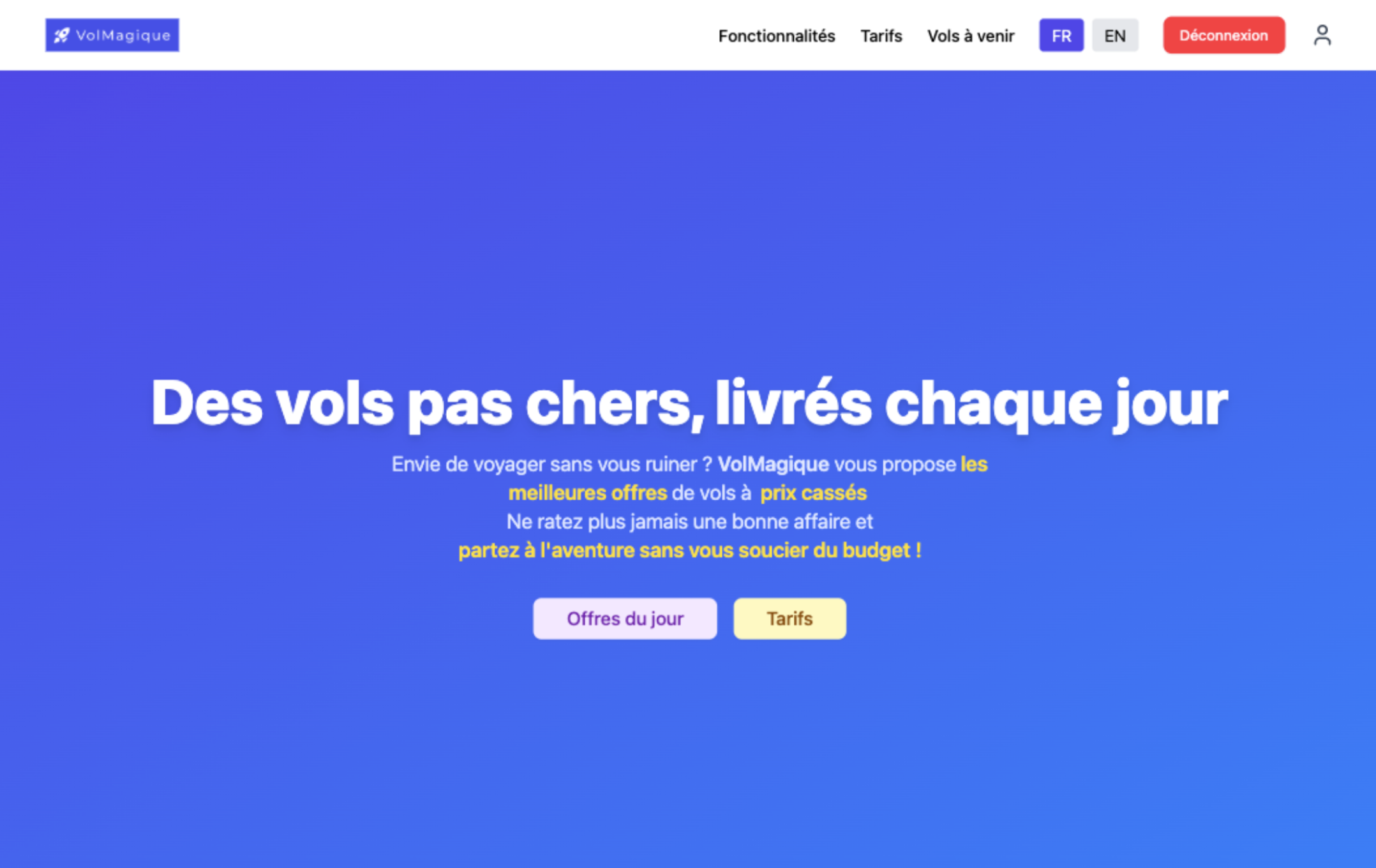 VolMagique - Best Flight Deals